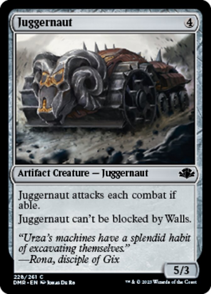 Juggernaut [Dominaria Remastered] | Webway Games