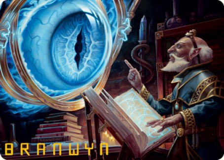 Contact Other Plane Art Card (Gold-Stamped Signature) [Dungeons & Dragons: Adventures in the Forgotten Realms Art Series] | Webway Games