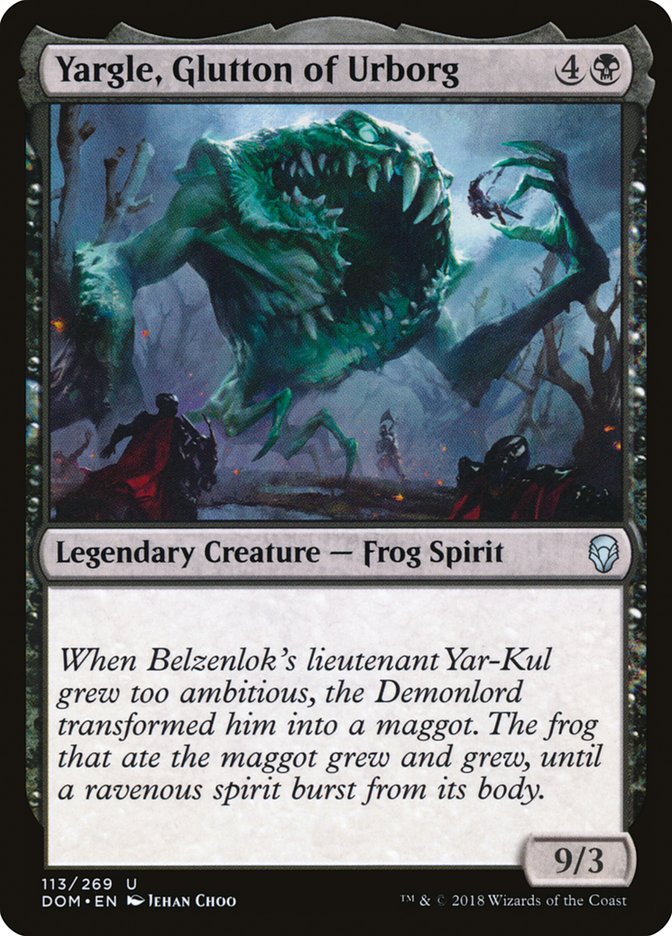 Yargle, Glutton of Urborg [Dominaria] | Webway Games