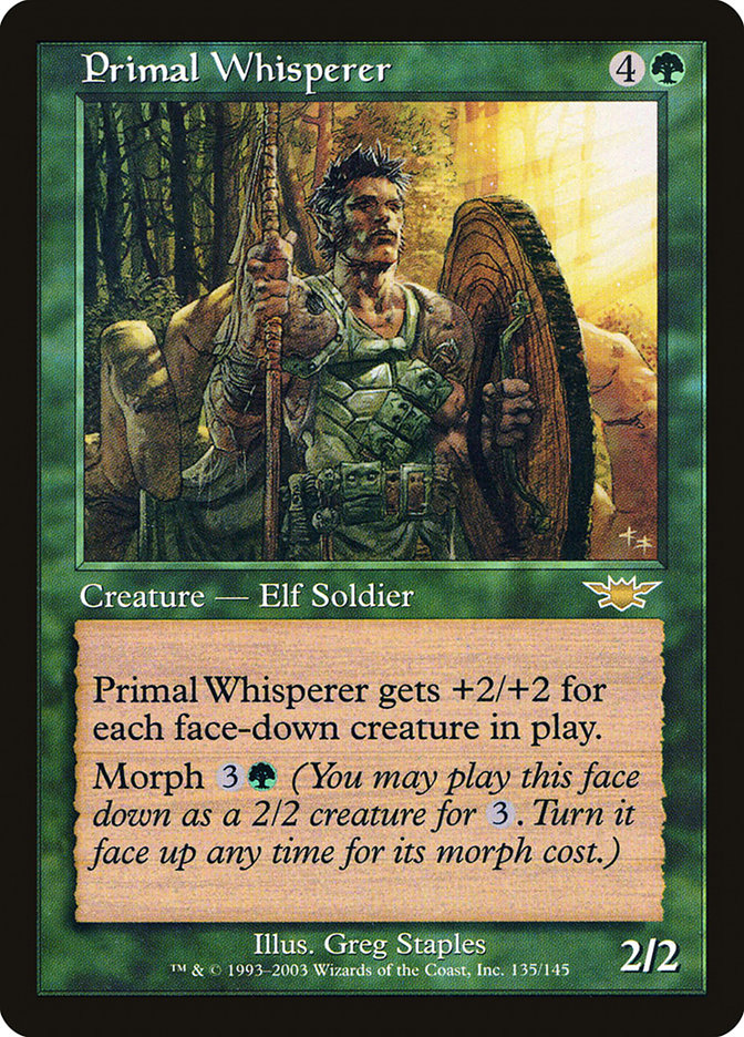Primal Whisperer [Legions] | Webway Games