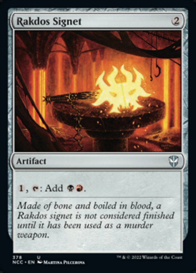 Rakdos Signet [Streets of New Capenna Commander] | Webway Games