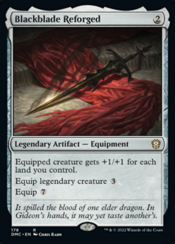 Blackblade Reforged [Dominaria United Commander] | Webway Games