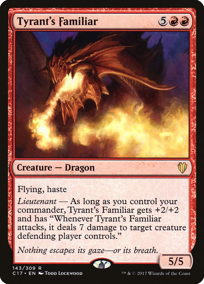 Tyrant's Familiar [Commander 2017] | Webway Games