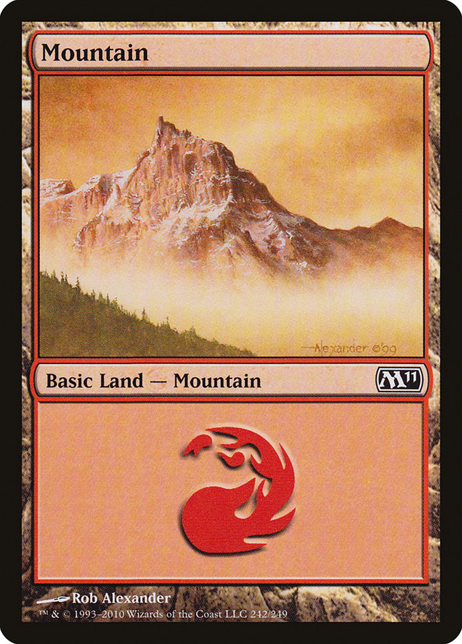 Mountain (#242) [Magic 2011] | Webway Games