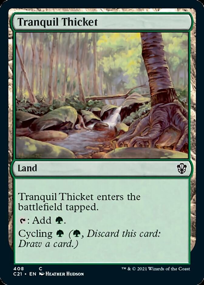Tranquil Thicket [Commander 2021] | Webway Games