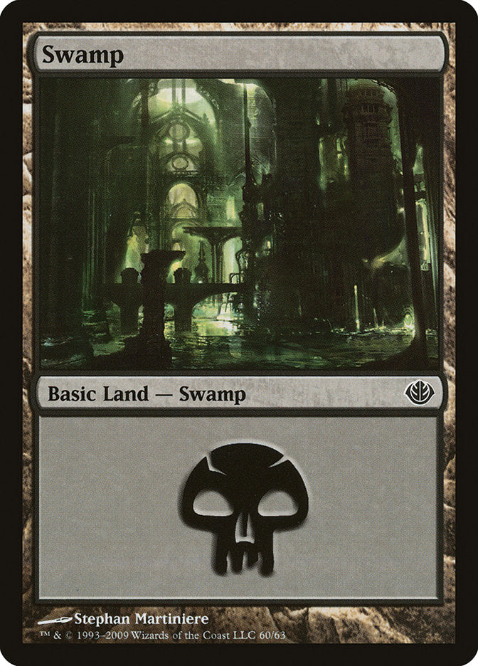 Swamp (#60) [Duel Decks: Garruk vs. Liliana] | Webway Games