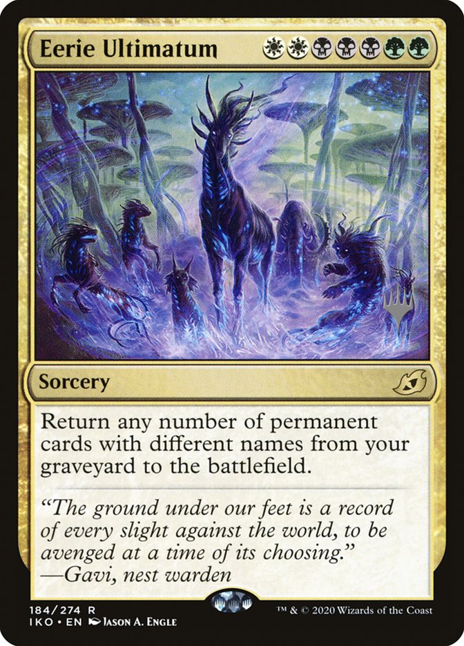 Eerie Ultimatum (Promo Pack) [Ikoria: Lair of Behemoths Promos] | Webway Games