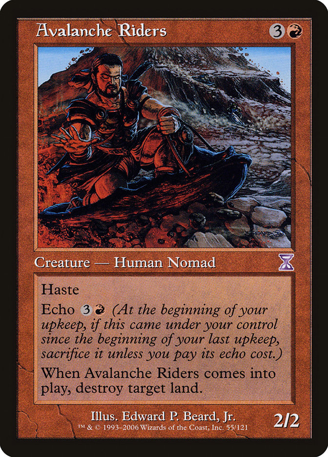 Avalanche Riders [Time Spiral Timeshifted] | Webway Games