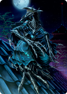 Jin-Gitaxias, Progress Tyrant Art Card [Kamigawa: Neon Dynasty Art Series] | Webway Games
