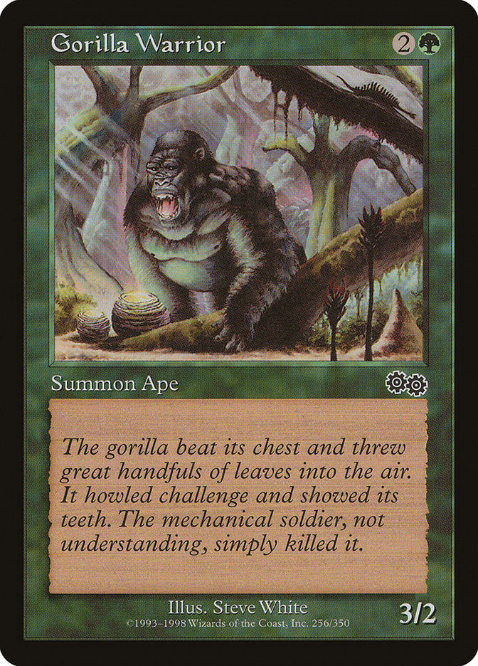 Gorilla Warrior [Urza's Saga] | Webway Games