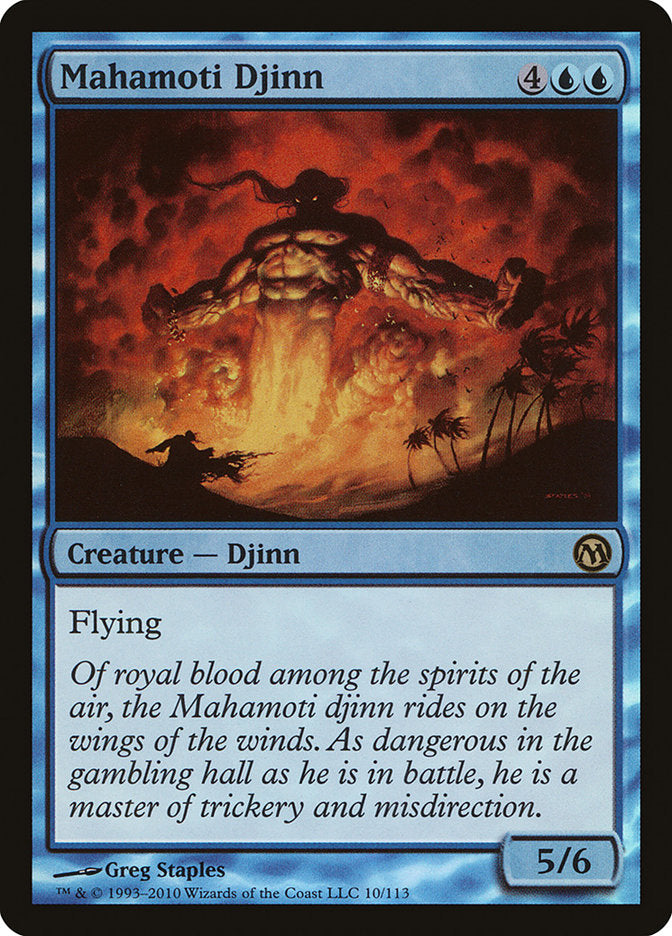 Mahamoti Djinn [Duels of the Planeswalkers] | Webway Games