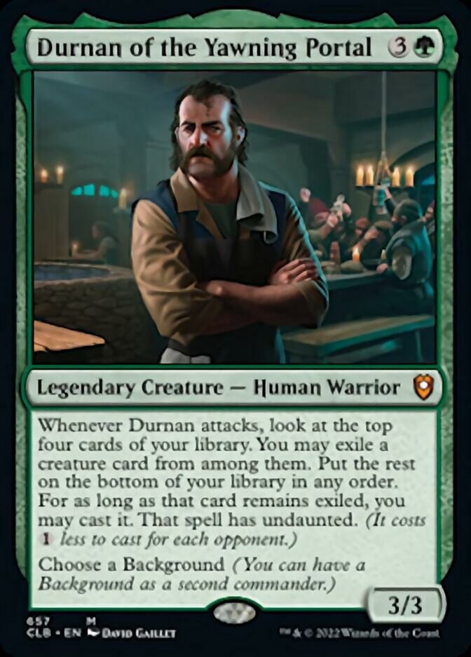 Durnan of the Yawning Portal [Commander Legends: Battle for Baldur's Gate] | Webway Games
