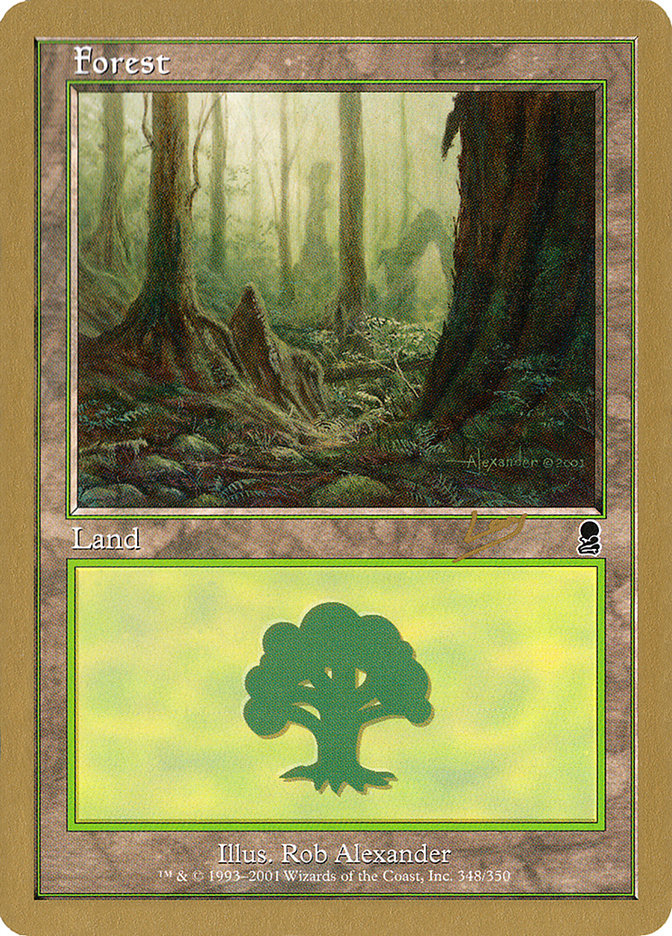 Forest (rl348) (Raphael Levy) [World Championship Decks 2002] | Webway Games