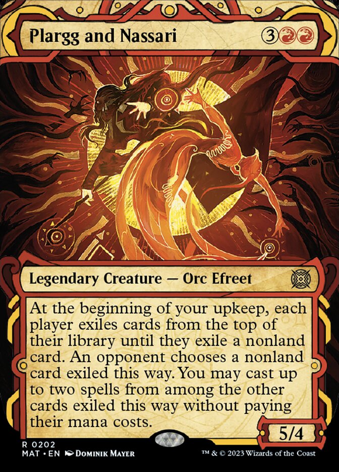 Plargg and Nassari (Showcase Halo Foil) [March of the Machine: The Aftermath] | Webway Games