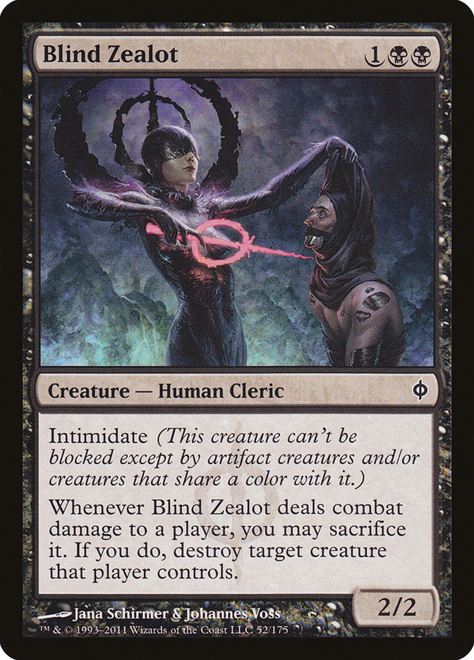 Blind Zealot [New Phyrexia] | Webway Games