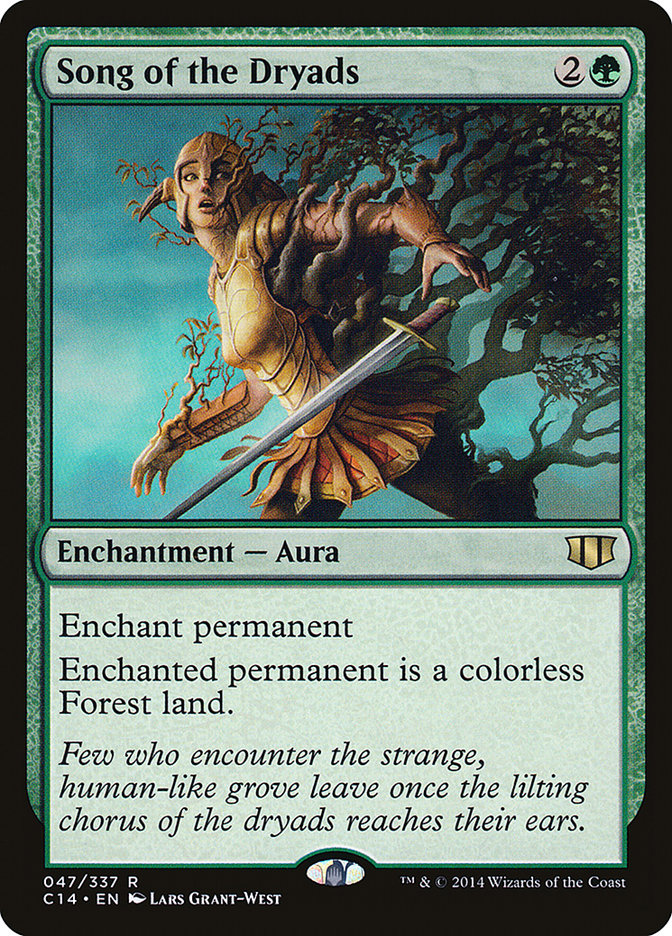 Song of the Dryads [Commander 2014] | Webway Games