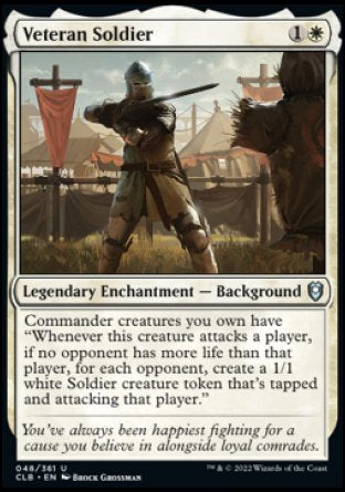 Veteran Soldier [Commander Legends: Battle for Baldur's Gate] | Webway Games