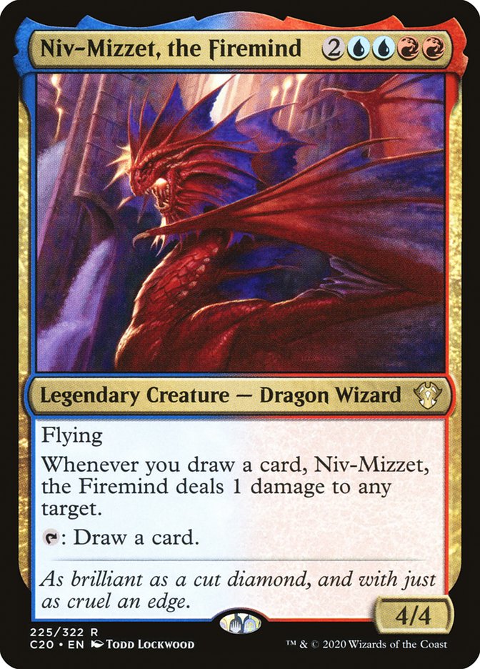 Niv-Mizzet, the Firemind [Commander 2020] | Webway Games