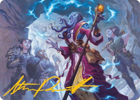 True Polymorph Art Card (Gold-Stamped Signature) [Dungeons & Dragons: Adventures in the Forgotten Realms Art Series] | Webway Games