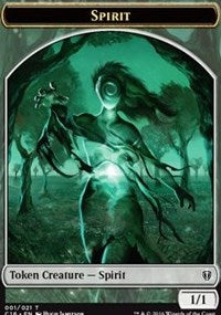 Spirit Double-sided Token [Commander 2016] | Webway Games
