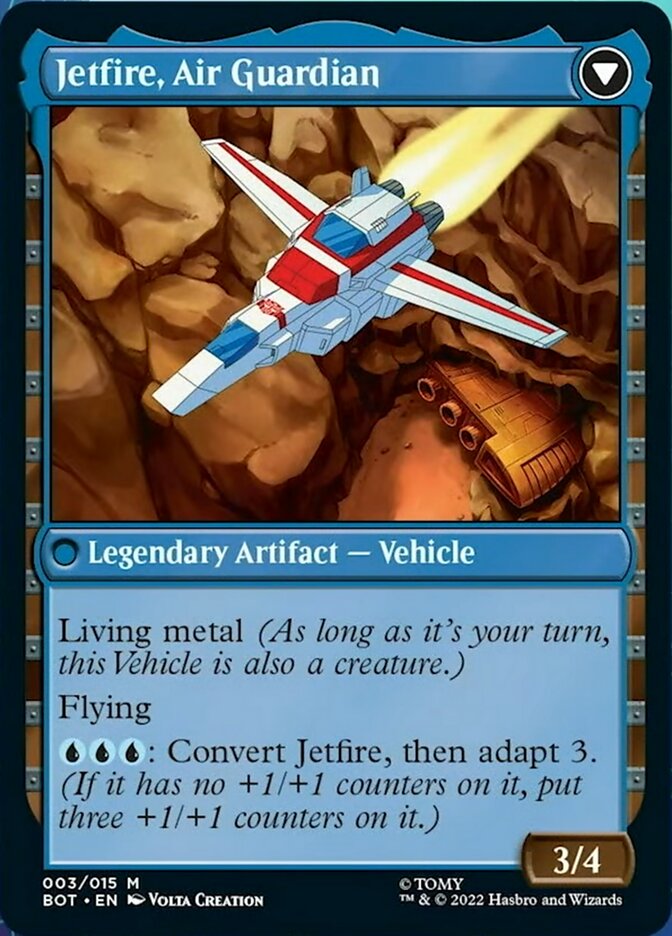Jetfire, Ingenious Scientist // Jetfire, Air Guardian [Universes Beyond: Transformers] | Webway Games