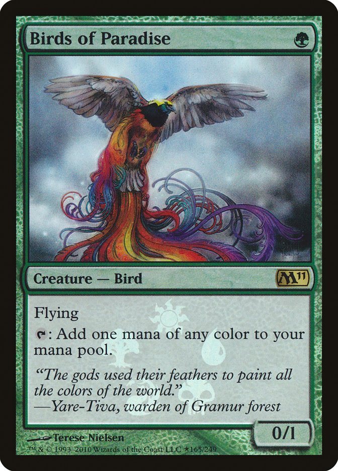 Birds of Paradise (Buy-A-Box) [Magic 2011 Promos] | Webway Games