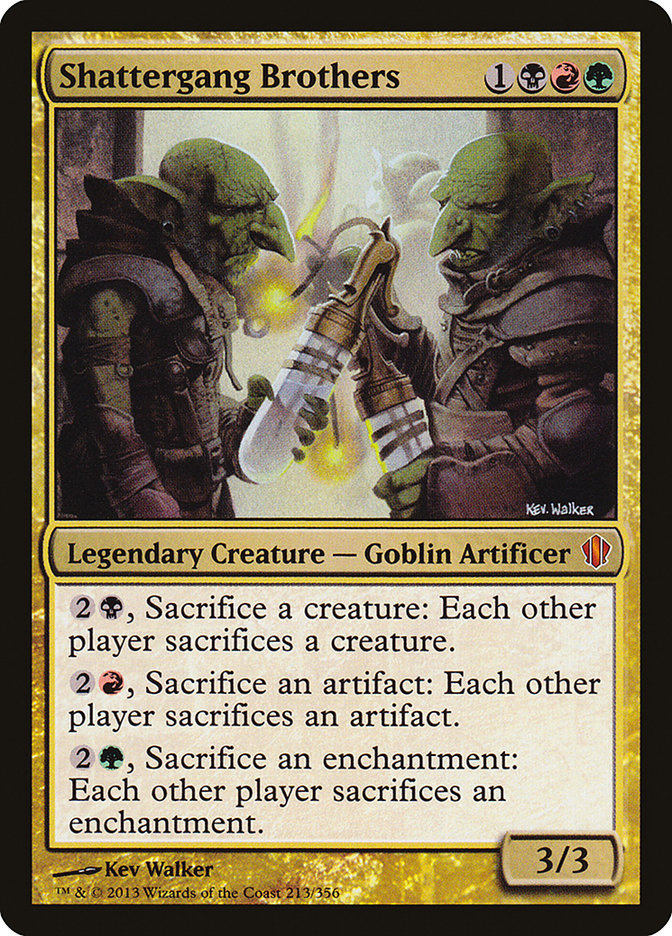 Shattergang Brothers [Commander 2013] | Webway Games