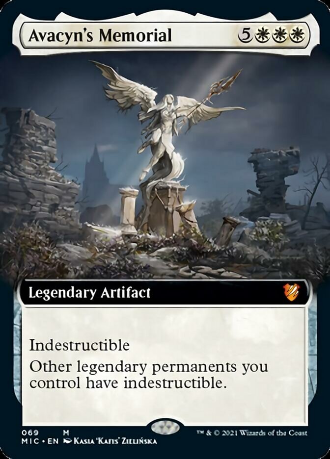 Avacyn's Memorial (Extended) [Innistrad: Midnight Hunt Commander] | Webway Games