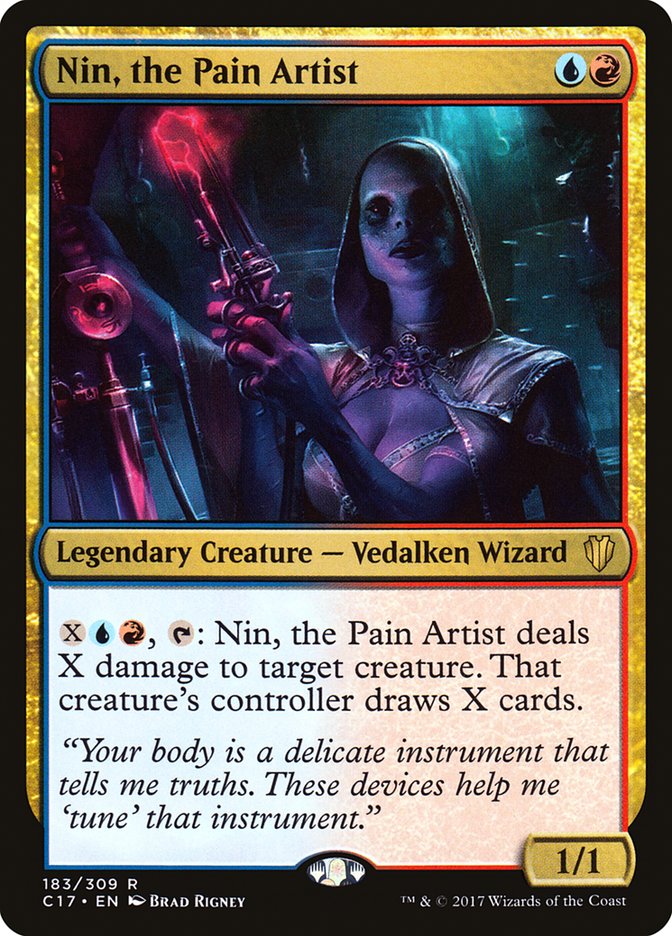 Nin, the Pain Artist [Commander 2017] | Webway Games