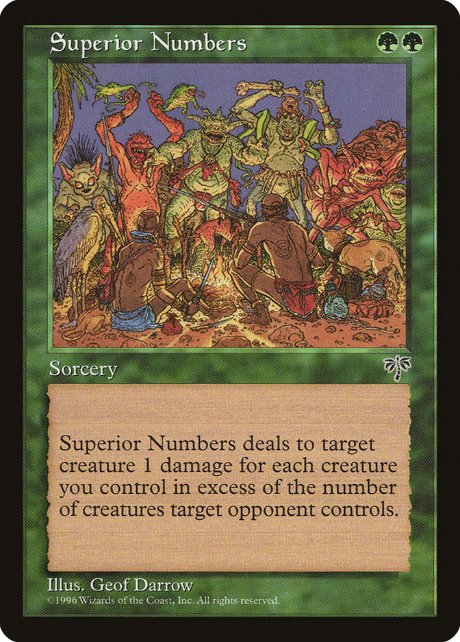 Superior Numbers [Mirage] | Webway Games