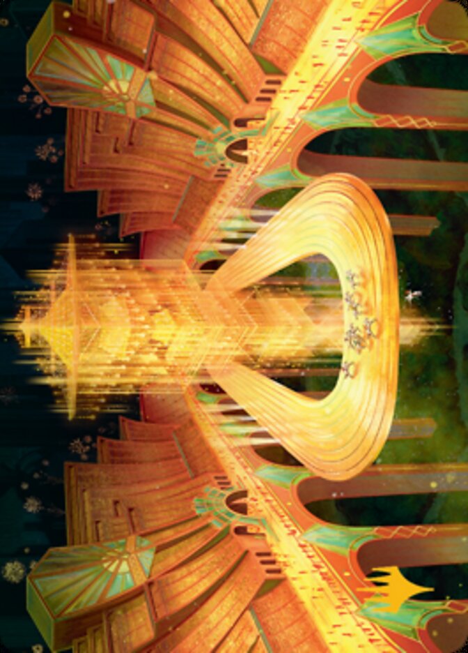 Racers' Ring Art Card (Gold-Stamped Signature) [Streets of New Capenna Art Series] | Webway Games