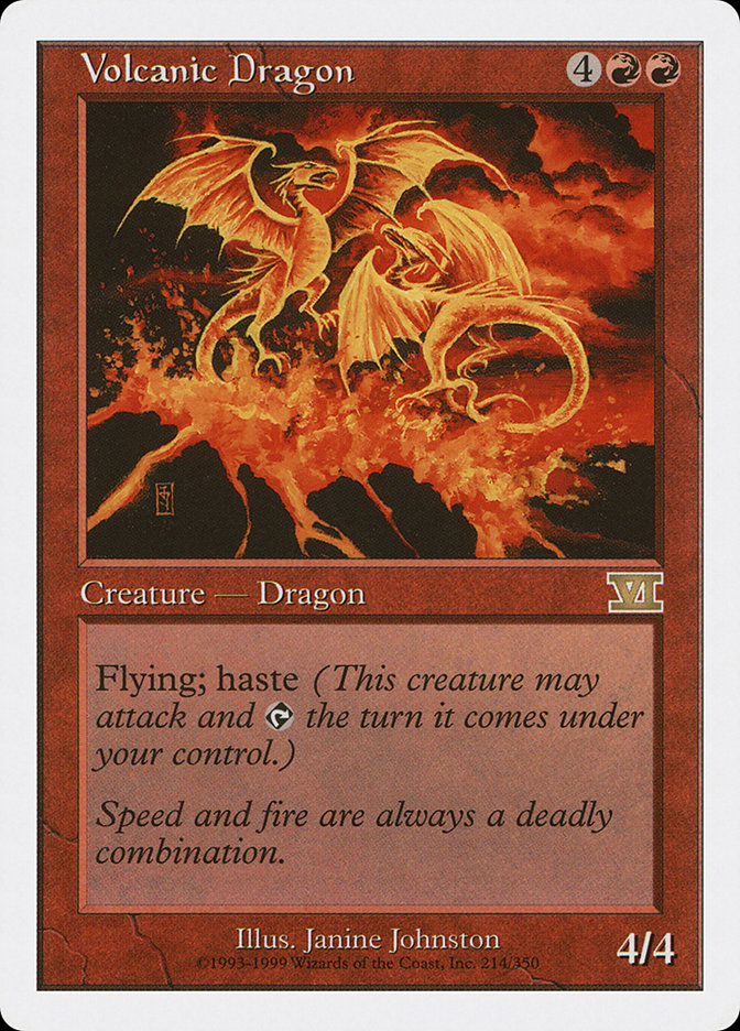 Volcanic Dragon [Classic Sixth Edition] | Webway Games