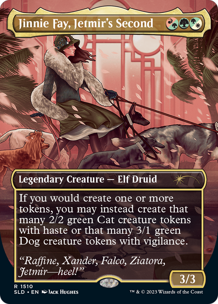Jinnie Fay, Jetmir's Second // Jinnie Fay, Jetmir's Second [Secret Lair Commander Deck: Raining Cats and Dogs] | Webway Games