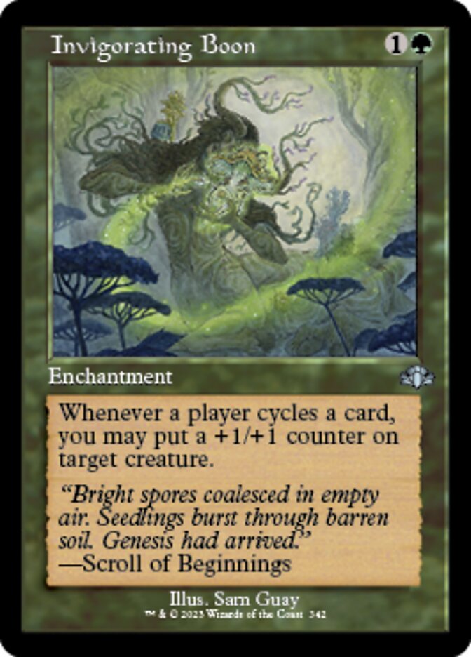 Invigorating Boon (Retro) [Dominaria Remastered] | Webway Games