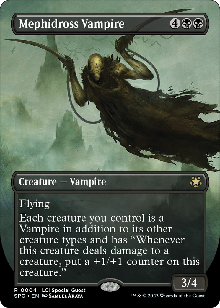 Mephidross Vampire (Borderless) [The Lost Caverns of Ixalan Special Guests] | Webway Games