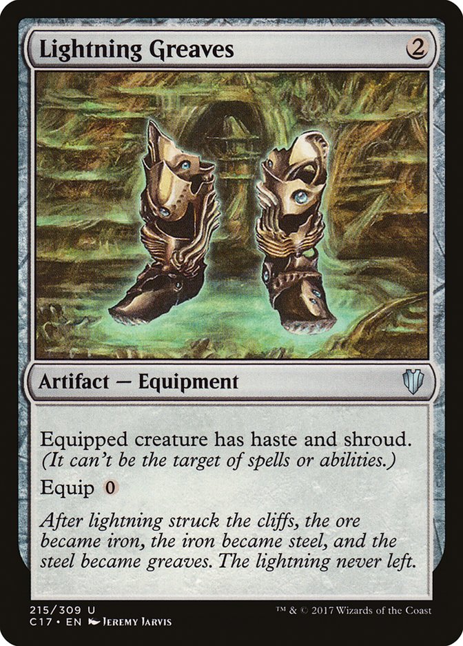 Lightning Greaves [Commander 2017] | Webway Games