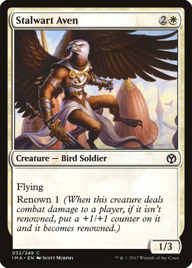 Stalwart Aven [Iconic Masters] | Webway Games