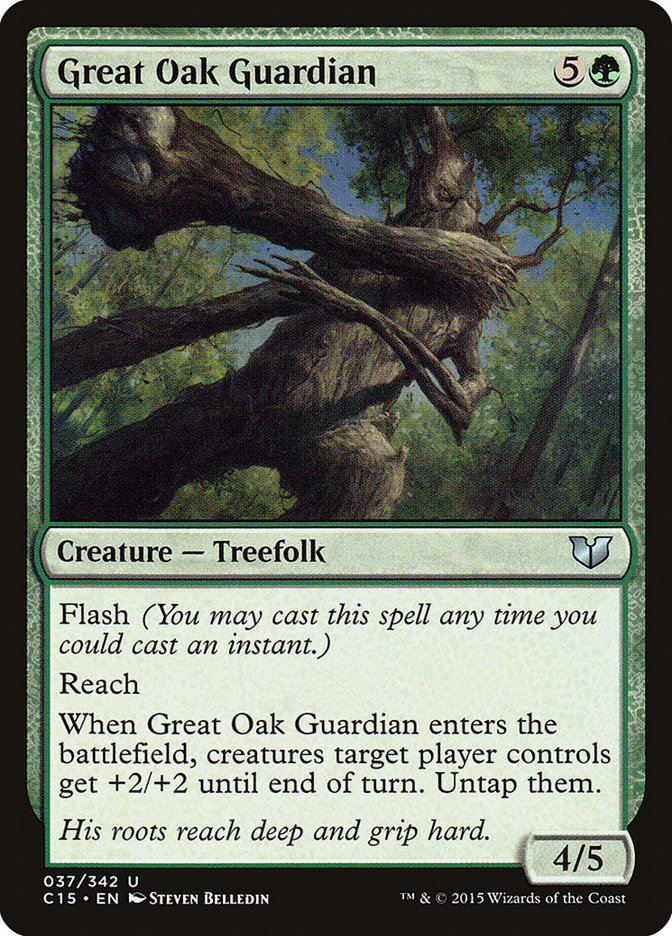 Great Oak Guardian [Commander 2015] | Webway Games