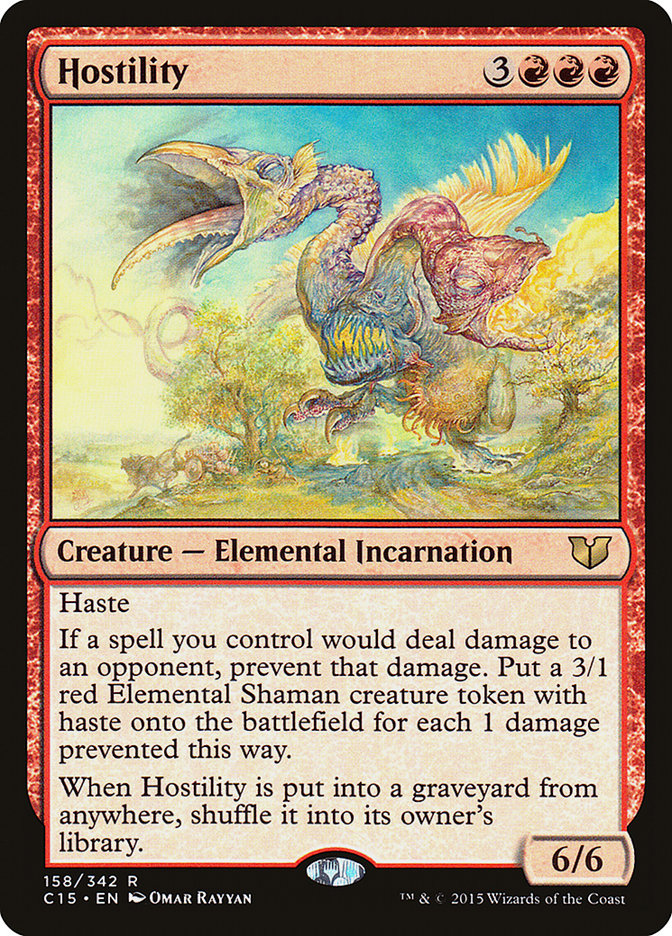 Hostility [Commander 2015] | Webway Games