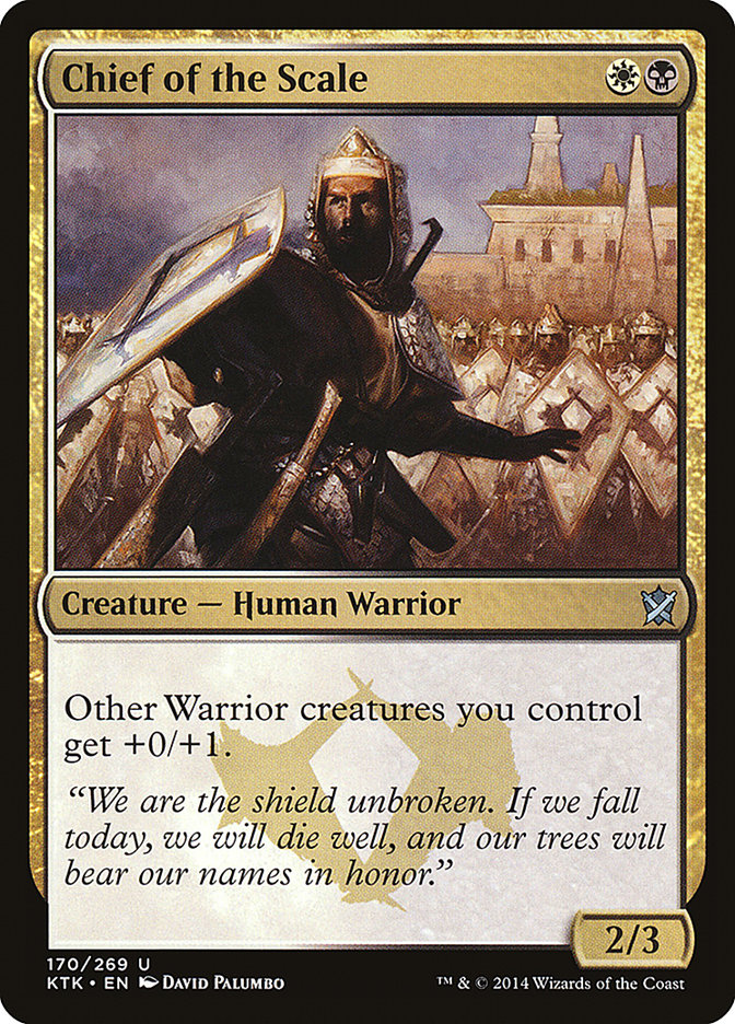 Chief of the Scale [Khans of Tarkir] | Webway Games