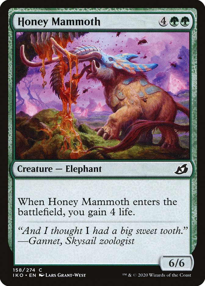 Honey Mammoth [Ikoria: Lair of Behemoths] | Webway Games