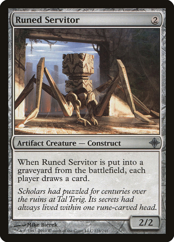 Runed Servitor [Rise of the Eldrazi] | Webway Games