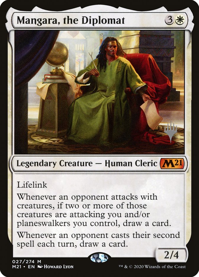 Mangara, the Diplomat (Promo Pack) [Core Set 2021 Promos] | Webway Games