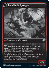 Lambholt Raconteur // Lambholt Ravager [Innistrad: Double Feature] | Webway Games