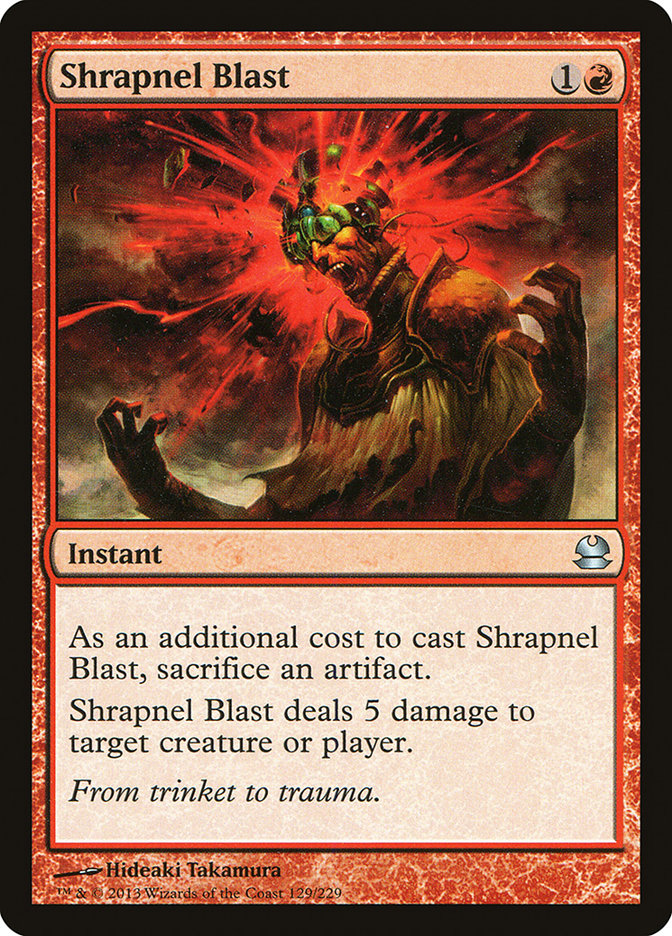 Shrapnel Blast [Modern Masters] | Webway Games
