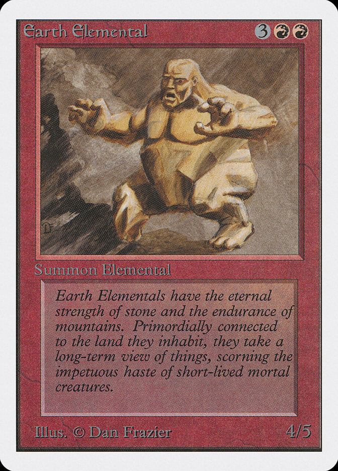 Earth Elemental [Unlimited Edition] | Webway Games