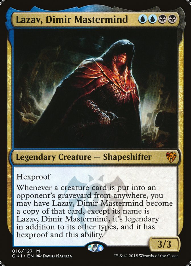 Lazav, Dimir Mastermind [GRN Guild Kit] | Webway Games