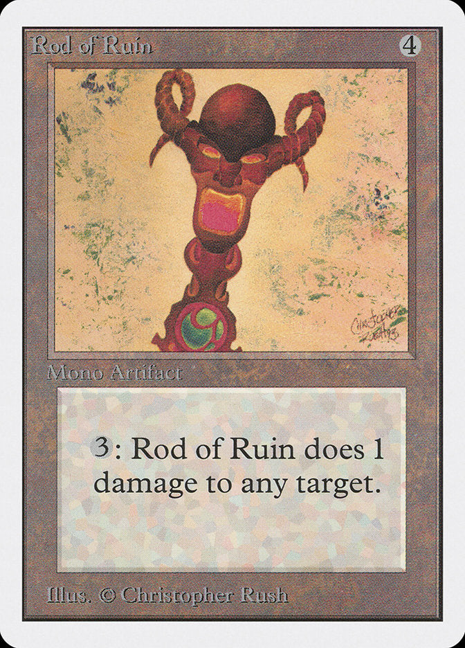 Rod of Ruin [Unlimited Edition] | Webway Games