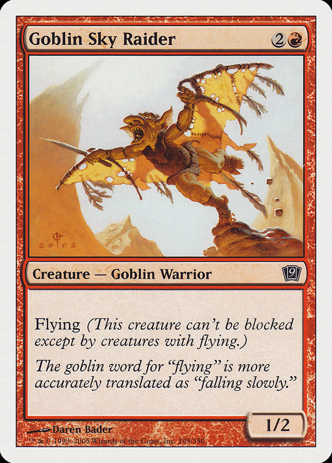 Goblin Sky Raider [Ninth Edition] | Webway Games