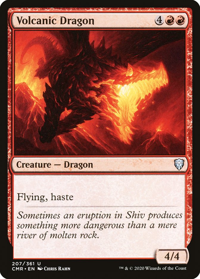 Volcanic Dragon [Commander Legends] | Webway Games